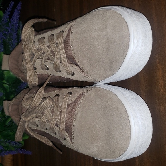 TOM'S VALDEZMEN'S SNEAKER SUEDE DESERT TAUPE - Picture 4 of 7